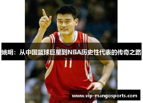 姚明：从中国篮球巨星到NBA历史性代表的传奇之路