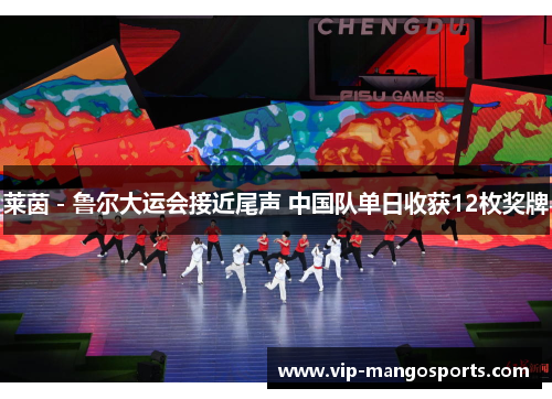 莱茵－鲁尔大运会接近尾声 中国队单日收获12枚奖牌